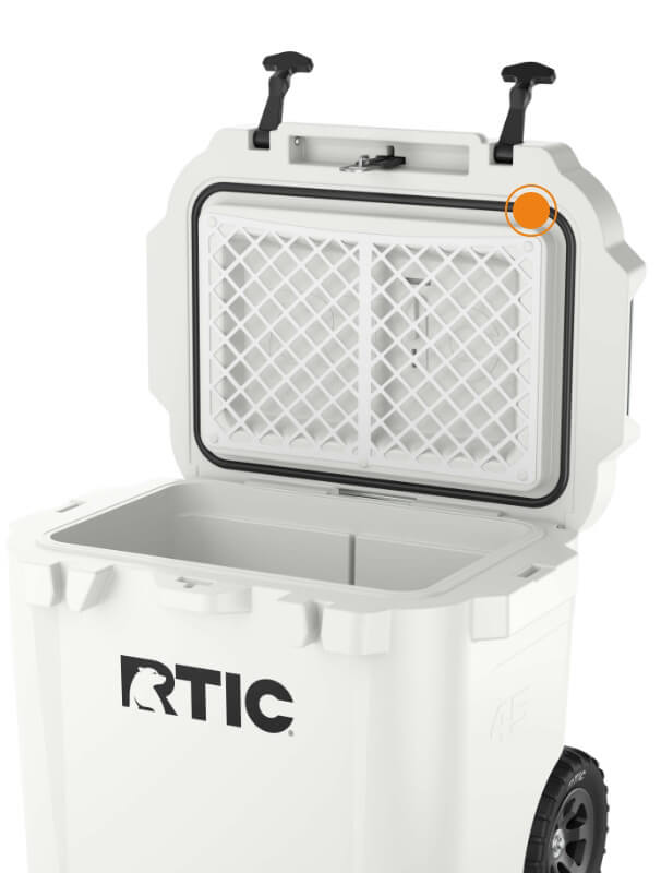 45 QT Ultra-Tough Wheeled Cooler